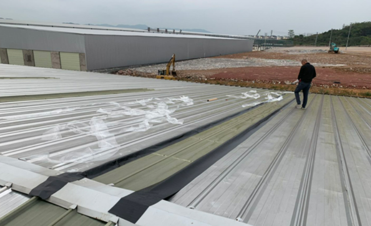 雨山厂房屋面防水维修案例